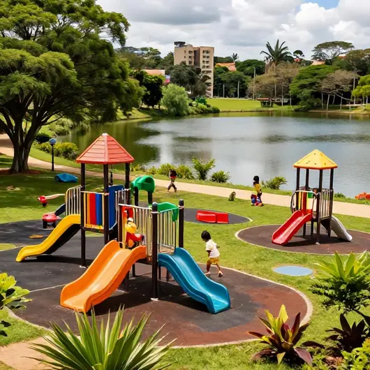 Descubra o Playground Lago do Taboão Descubra o Playground Lago do Taboão