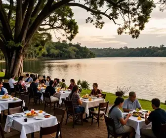Os Melhores Restaurantes à Beira do Lago do Taboão em Bragança Paulista Os Melhores Restaurantes à Beira do Lago do Taboão em Bragança Paulista